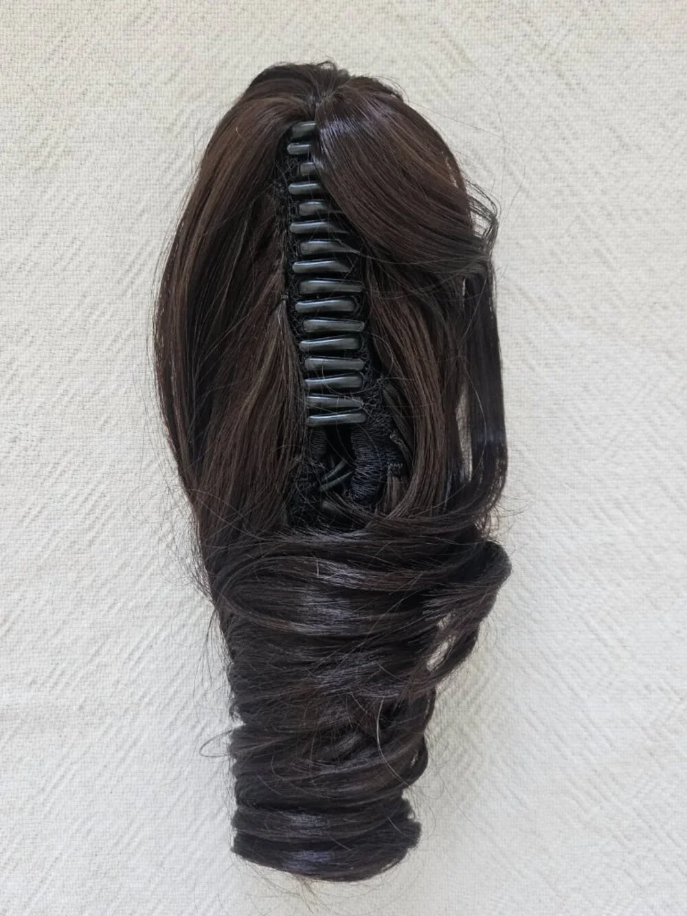 Dark Brown Clip-in Ponytail & 24